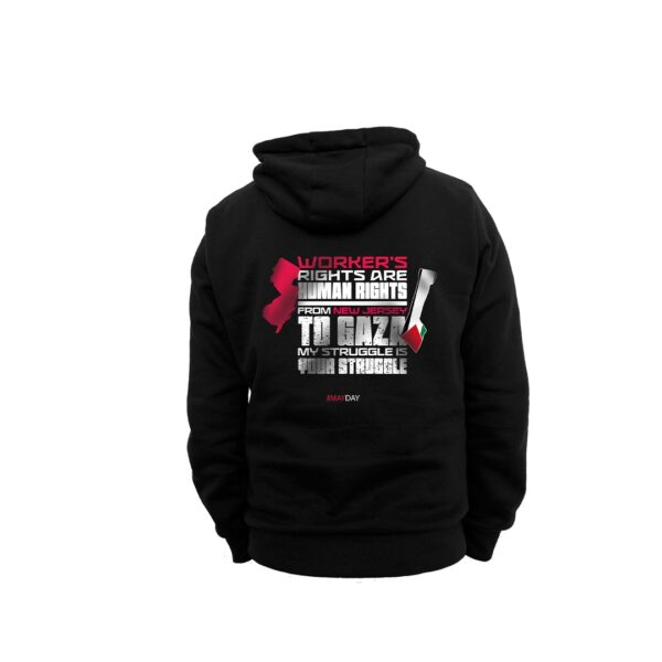 Hoodie “Workers Rights are Human Rights” - Image 2
