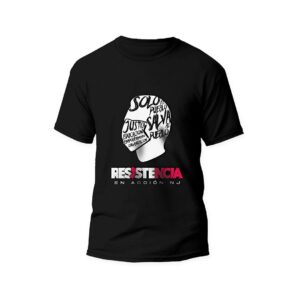 Black t-shirt “Solo el pueblo salva al pueblo”