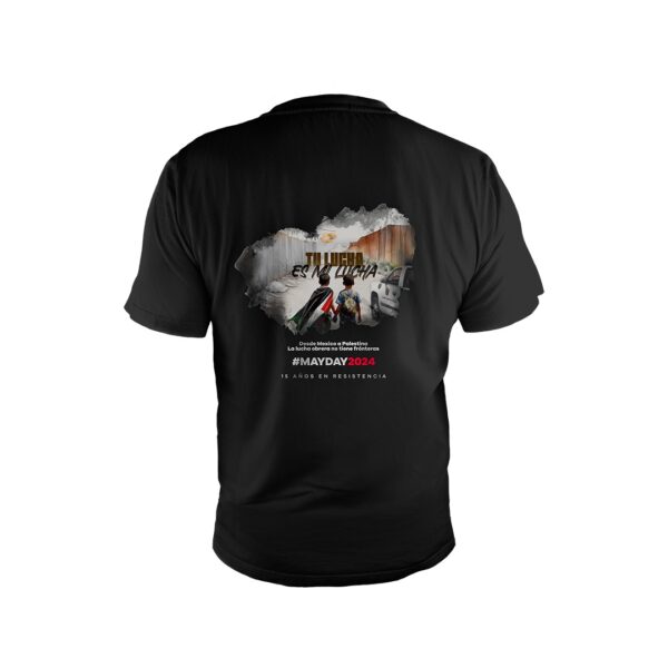 Black t-shirt “My struggle is your struggle” - Image 2